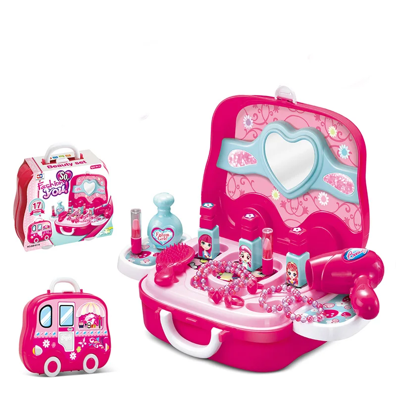 Ролевые игры красота модные игрушки Детская косметика макияж, развивающие игрушки чемодан макияж для девочек игрушки для детей
