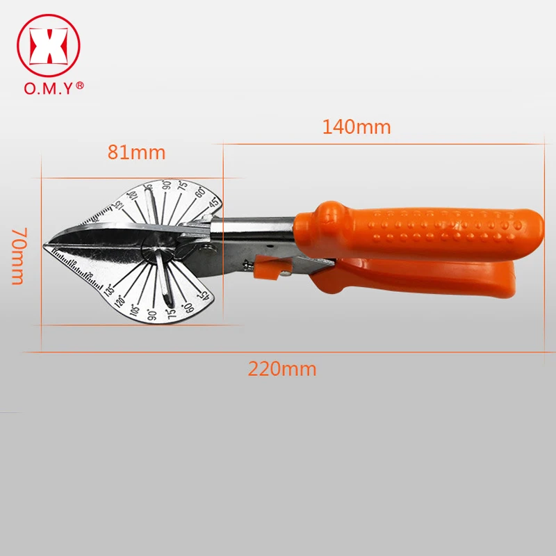 

Multi Mitre Trunking Scissor Multi-function Cut 45-120 Degree Hardware Universal Manual Slot Cut PVC Plastic