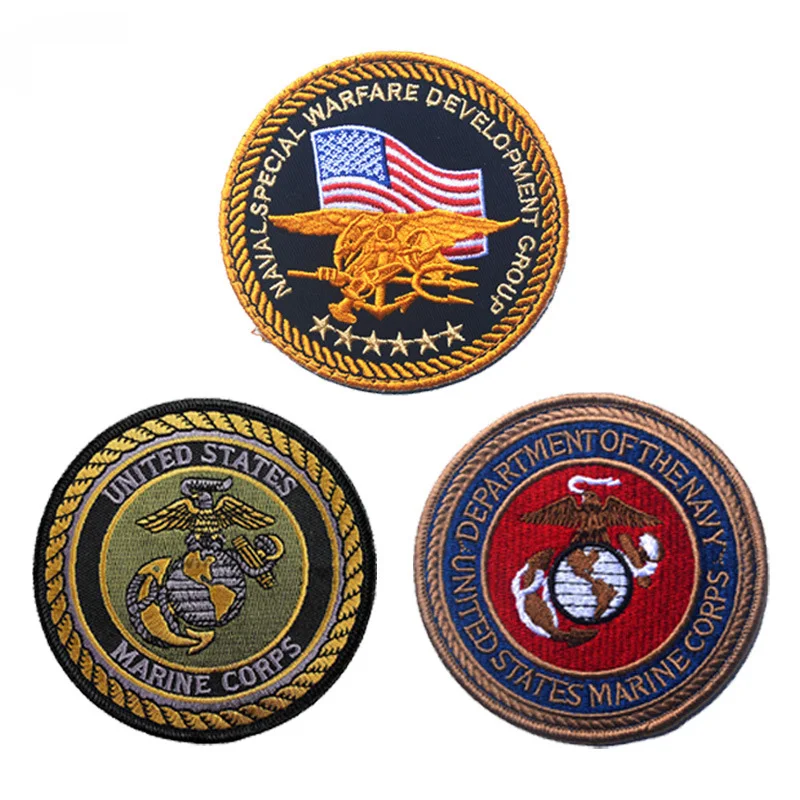 US MARINES Tactical Morale Patch US Navy SEALs Military Outdoor Armband