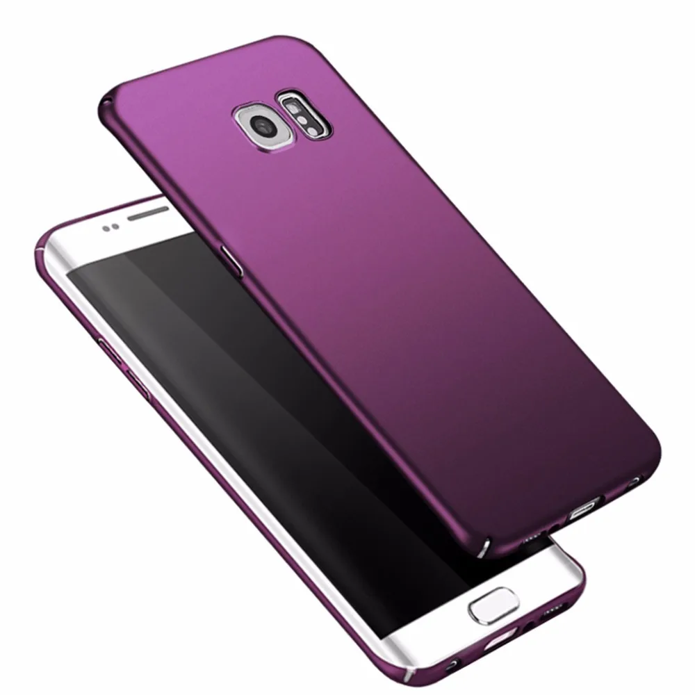

For Samsung Galaxy S6 edge case Luxury Hard case For samsung s6 case Pouch PC back cover For galaxy s6 edge coque bumper cases