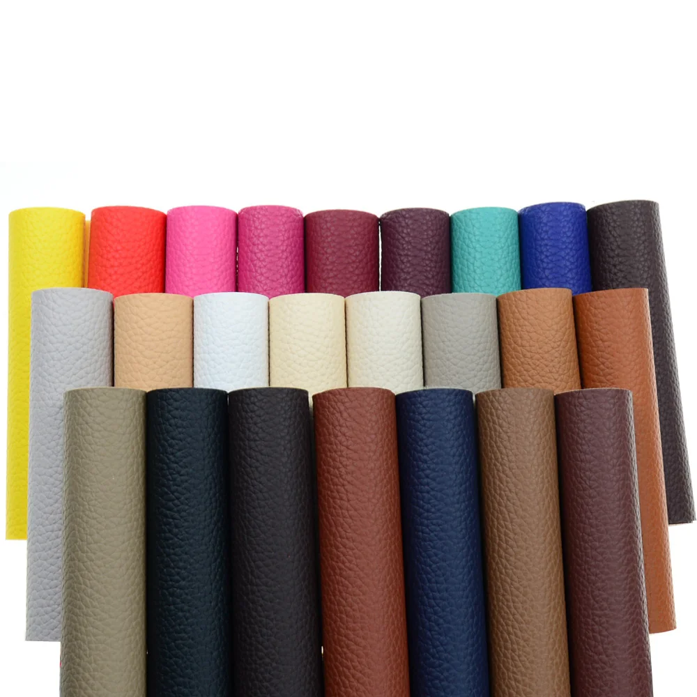 

Multi-Pieces A4/A5 Size Solid Color Litchi Texture Faux Leather Fabric Sheets for Earrings,Hair Bows, Headband, Wallet Making