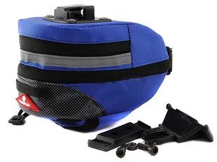 3 цвета, велосипедное седло высшего класса, задняя Сумка на заднее сиденье, непромокаемая, БЫСТРОРАЗЪЕМНАЯ, подседельный штырь, сумка для инструментов BG0055 - Цвет: blue