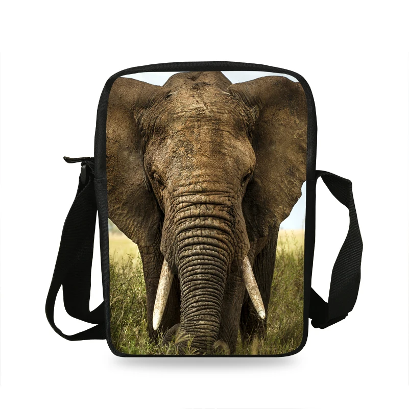 New Arrival Fashion Shoulder Messenger Bags For Girls Kids Boys Elephant Shoulder Bag For