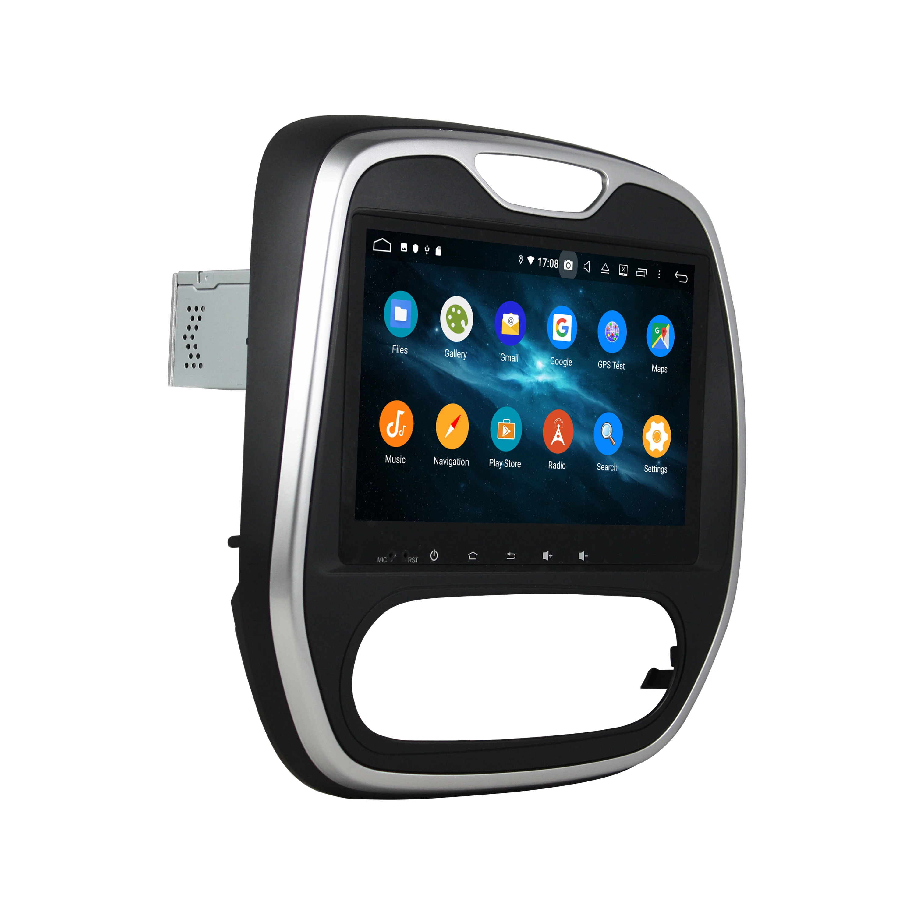 Clearance 4GB+64GB Octa Core 1 din 9" Android 9.0 Car Radio DVD Player for Renault Capture 2011-2017 GPS WIFI Bluetooth  USB Mirror-link 1