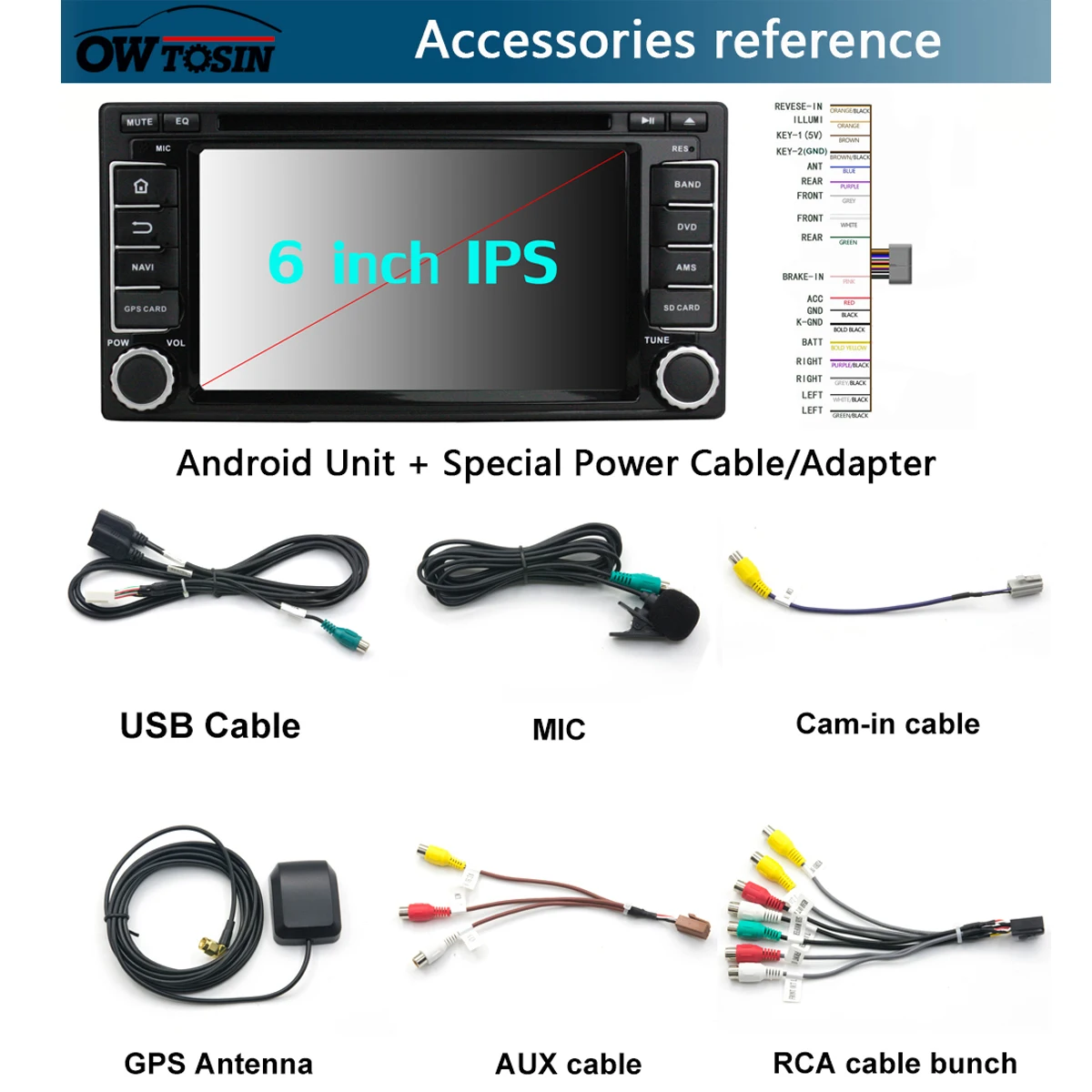 Sale 6" IPS 1920*1080 8 Core 4G RAM+64G ROM Android 9.0 Car DVD Player For Subaru Forester Impreza 2008-2013 DSP Radio GPS Parrot BT 4