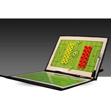 MAICCA Magnetic Soccer Coach Board Folding Football Coaching tactics Tactical plate book set with Pen Clipboard Wholesale