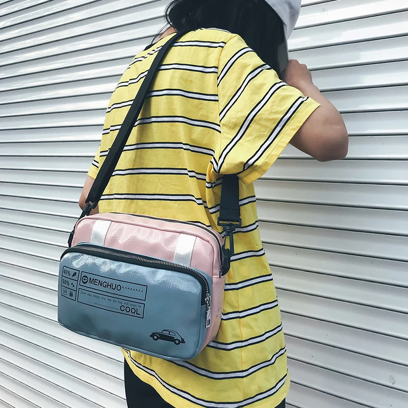 Menghuo High Quality Small Ladies Messenger Bags Leather Shoulder Bag Women Crossbody Bag for Girl Brand Women Handbags Panelled (3)