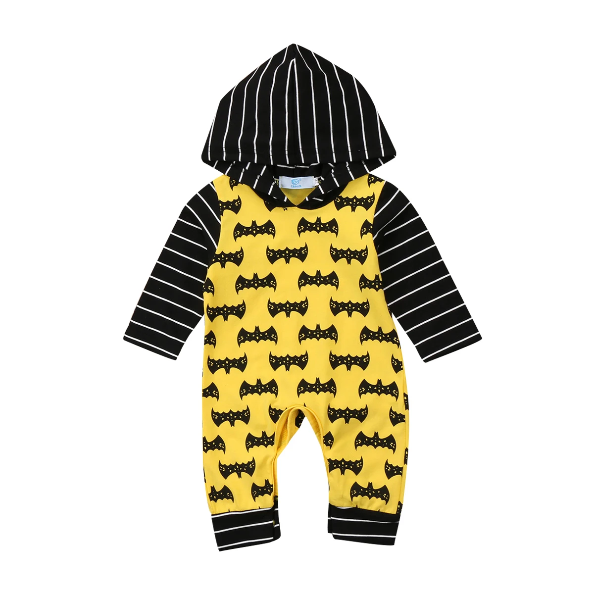 

Superhero Warm Clothes Newborn Baby Boys Hooded Romper