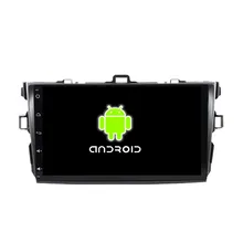 9 «Quad Core Android 5.1 GPS Автомобиля Fit TOYOTA COROLLA 2007 2008 2009 2010 2011 2012 DVD Автомагнитолы Навигации