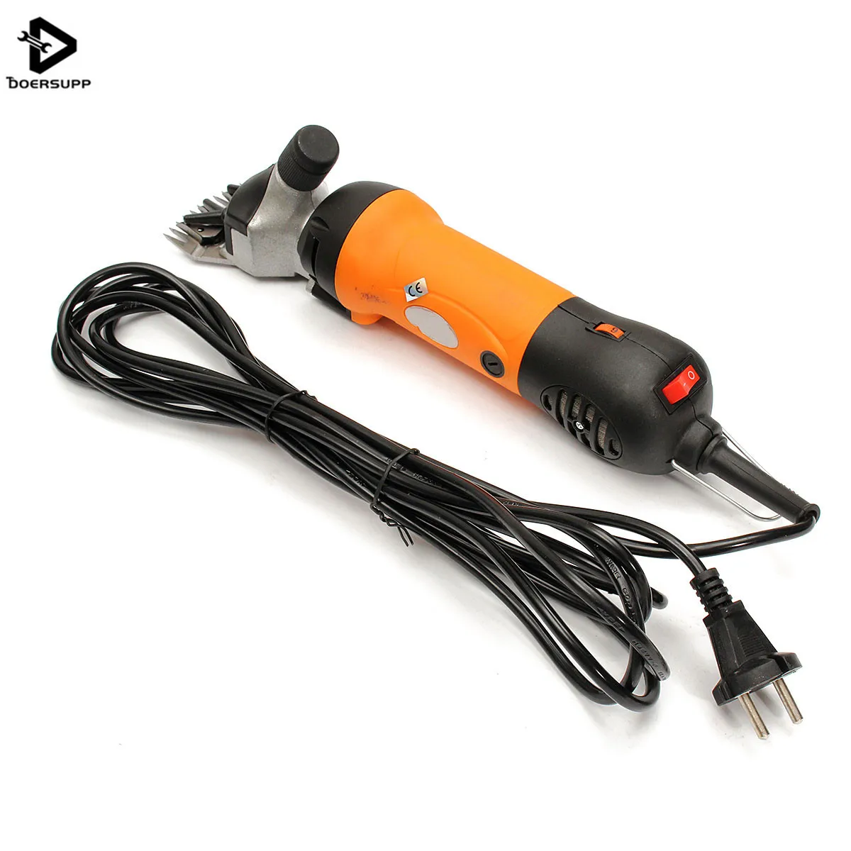 

Doersupp Electric Sheep Shearing Supplies Clipper Sheep Goats Alpaca Shears Adjustment Electric Pusher 690W AC 220V