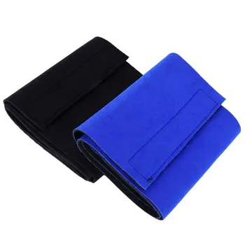 

Men Women Waist Trimmer Back Support Belt Brace Gym Guard Posture Pain Relief Waist Support Black/Blue 2Colors