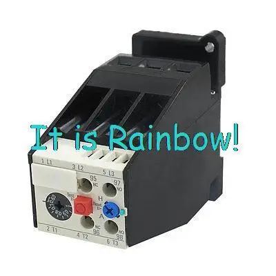 

Free Shipping 1A Rated Current 690V Thermal Overload Relay JRS2-63 1 NO 1 NC