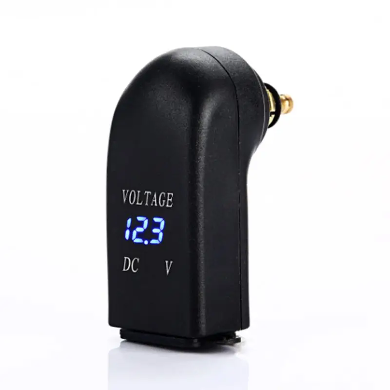 

Waterproof Dual USB Charger Power Adapter LED Voltmeter DIN Plug Socket for BMW Triumph Hella Motorcycle