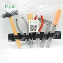 Fly AC 6 шт./компл. моделирование ремонтных инструментов модель креативный подарок мальчик игрушки родитель-ребенок Взаимодействие подарок на день рождения