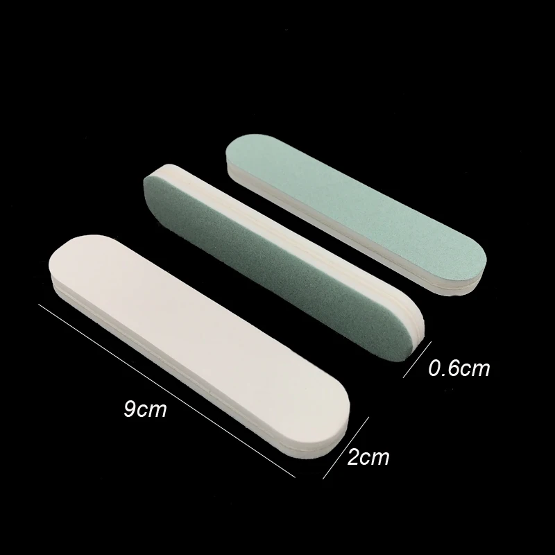 25 Pcs/lot Buffing Block Mini Nail Shiner Buffer Double Side Sponge Down Shinning Polish Block Buffers Foam Smooth Acrylic Tools