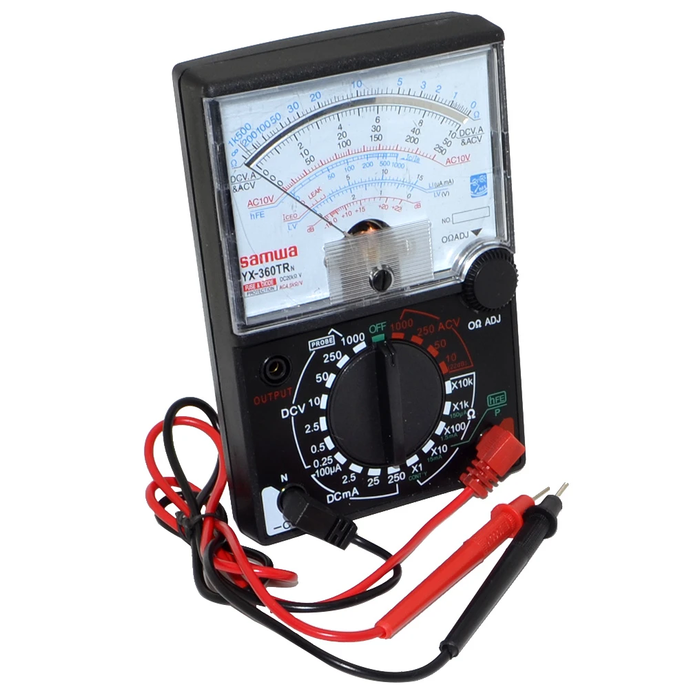 YX-360TRN Analog Multimeter Voltmeter Amperemeter Volt AC DC Voltage Current·UK