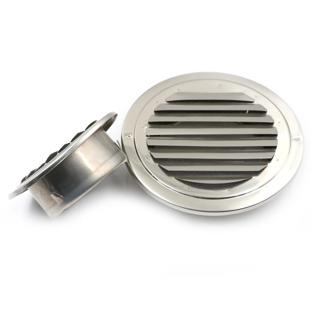 100mm/150mm Stainless steel Circle Air Vent Grille Ducting Ventilation Cover for Ceiling Ducting Vent Grille Hot Sale