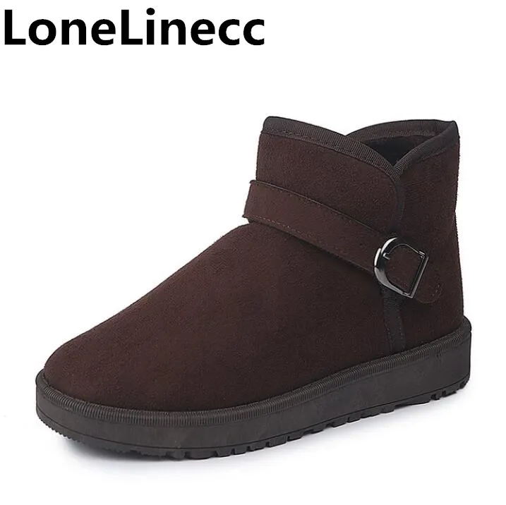 Flexible slip Velours khaki brown Cheville D'hiver Coton Femmes Chaussures Neige Black Plat De Des Étudiants gray Non Bottes Femme Mode LpqSzUGMV