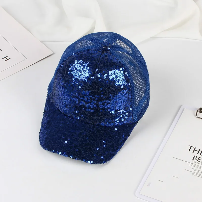Детские блёстки уха шапки Дети Snapback сетчатая бейсболка кепки смешные шляпы сезон: весна-лето Хип Хоп шляпы для мальчиков и девочек s