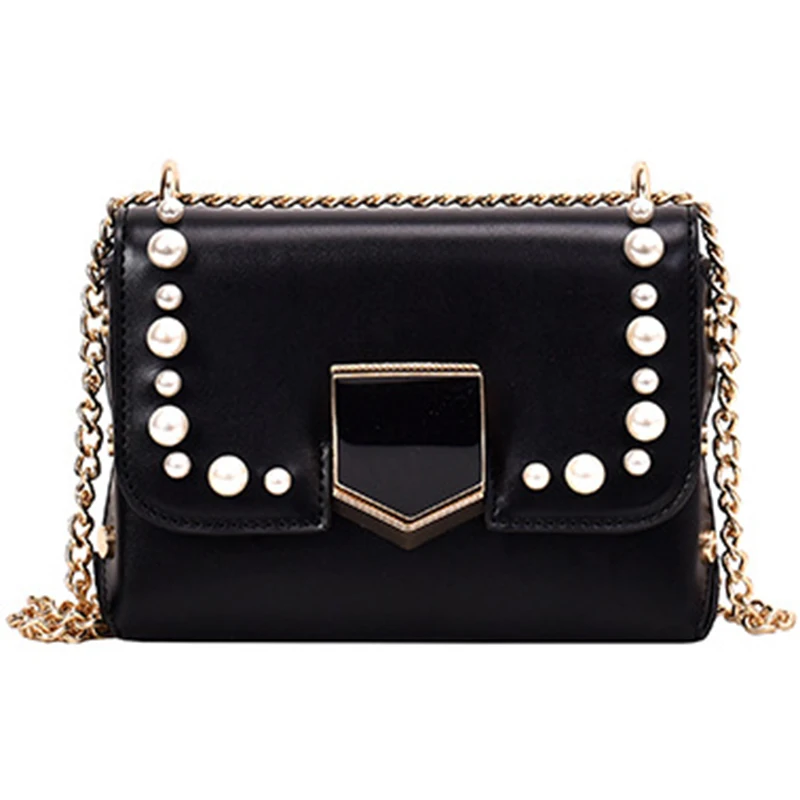 

New Wave Fashion Popular Messenger Bag Chic Chain Shoulder Small Square Bag
