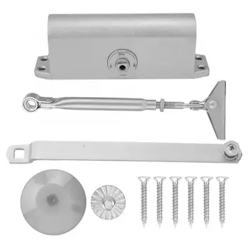 

controller board kit Home Aluminum Automatic Door Closer 90 Degree positioning Hydraulic Door Closer