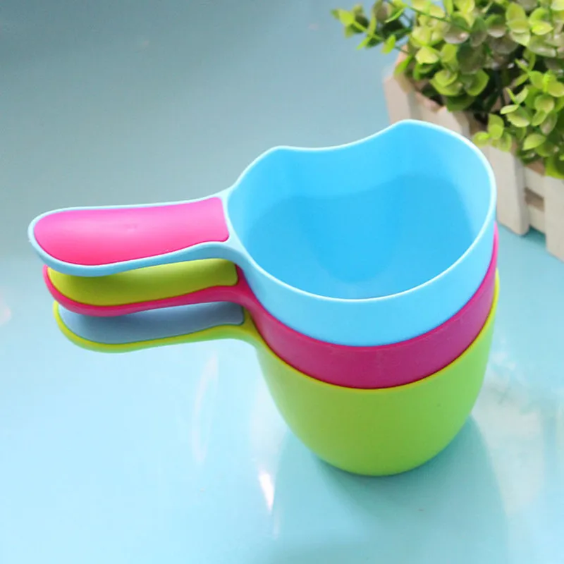 Baby Infant Bath Rinse Cup Waterfall Rinser Kids Bathing Shower Bottle