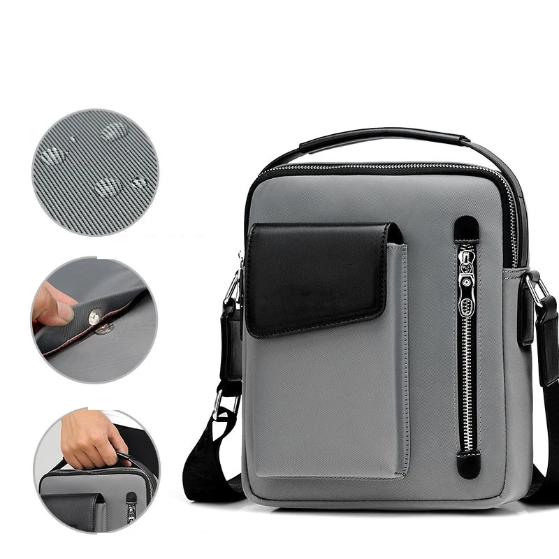 

Multifunction Men Bag Casual Business Mens Messenger Bags Waterproof Men's Crossbody Bag Bolsas Male Shoulder Bags