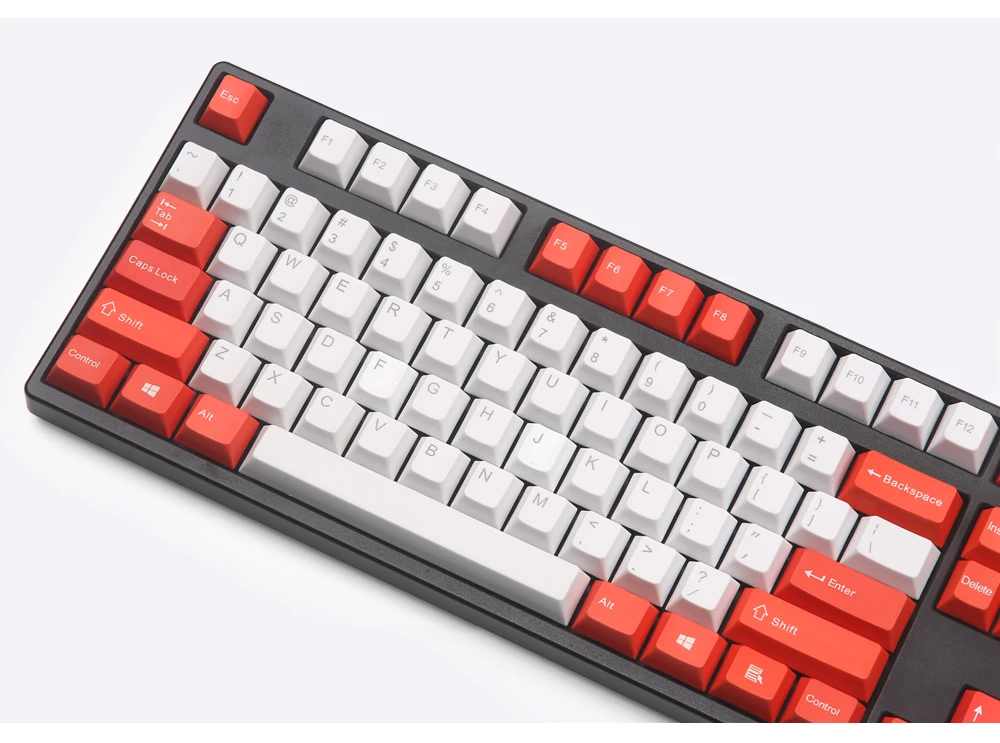 Kbdfans, Новое поступление, pbt, топ, с принтом, кепка, вишневый профиль, 117 клавиш, 1,75 shift, для игр, механическая клавиатура