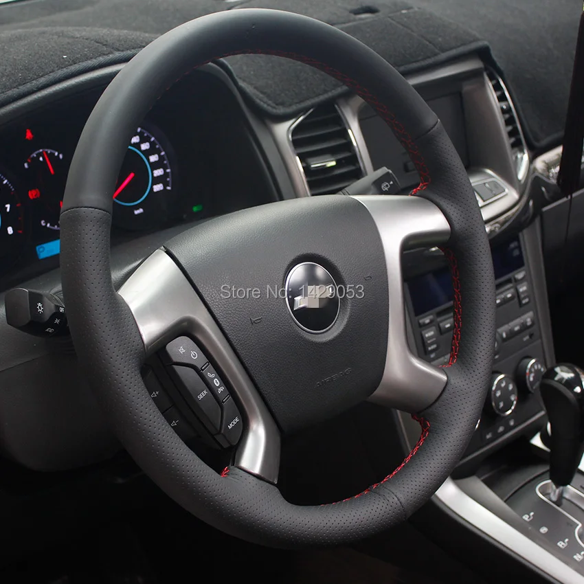 Чехол для Chevrolet Captiva чехлы на руль автомобильный Стайлинг сделай сам натуральная