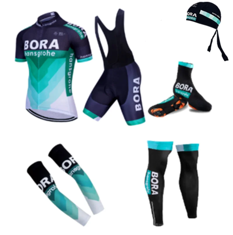 

Bora Cycling Jersey set Maillot Ciclismo Cycling bib Shorts Or Shorts and Scarf and Arm Sleeve and Leg Sleeve and Shoe Cover