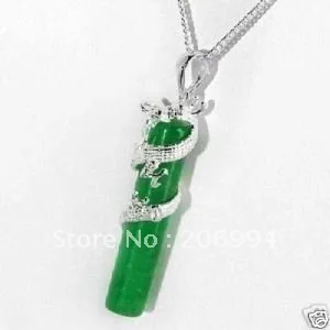 real jade dragon necklace