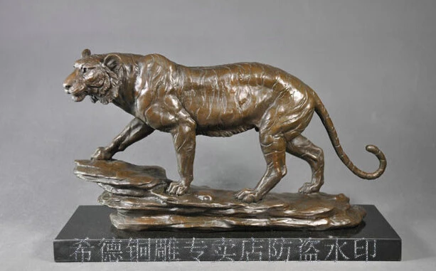 

Art Deco Sculpture Animal Tiger Bronze Statue
