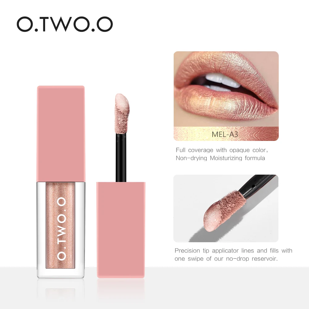 

O.TWO.O 4PCS Lip Gloss Set Velvet Liquid Lipstick Professional Makeup Matte Lipstick Lip Kit Long Lasting Cosmetics