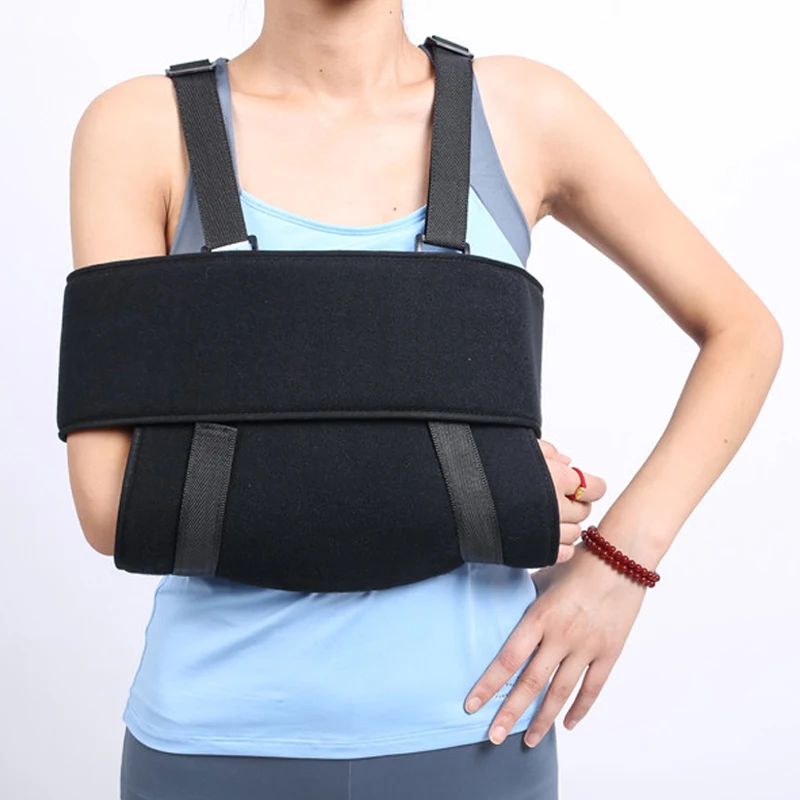 Adjustable medical arm shoulder sling elbow support sponge type arm