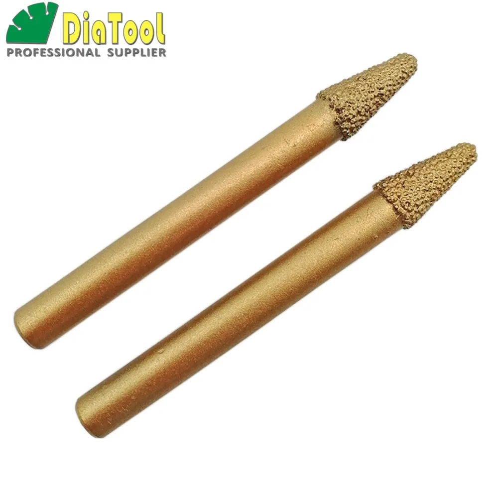 Buy SHDIATOOL 2pcs CNC STONE Engraving Bits /CNC Tool