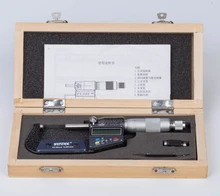 0,001mm Außerhalb Mikrometer 25-50mm Chrom-überzogene Edelstahl Digitale Mikrometer Elektronische Mikrometer Sattel Gauge Meter
