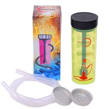 Новые креативные акриловые портативные наборы кальяна, чашка для кальяна, легкий кальян для пикника, кальян со шлангом, аксессуары для кальяна