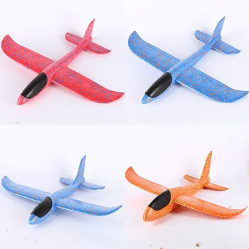 

1pcs EPP Hand Throwing Aircraft Glider Hand Throwing Foam Palne EPP Airplane Model Plane Glider Aircraft DIY Educational Toy