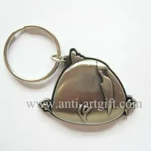 Пользовательские античный серебрянный ключ кольца лучшие продажи