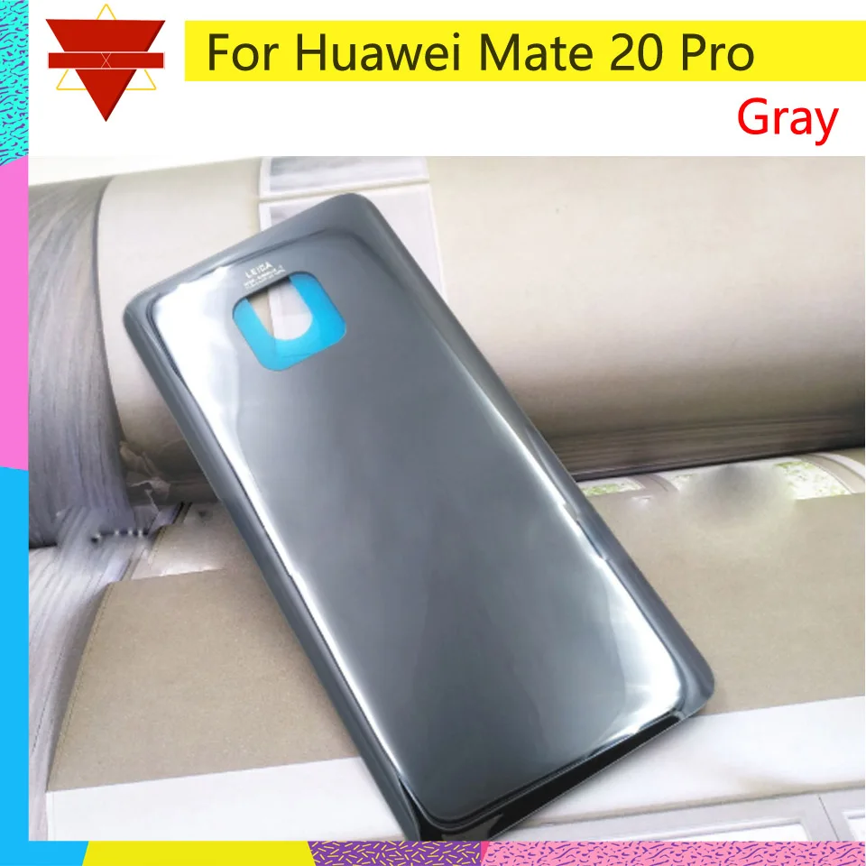 6,3" Чехол На заднюю крышку для huawei Коврики 20 Pro LYA-L09, LYA-L0C LYA-L29 задней крышки батарейного отсека реального шасси двери Замена