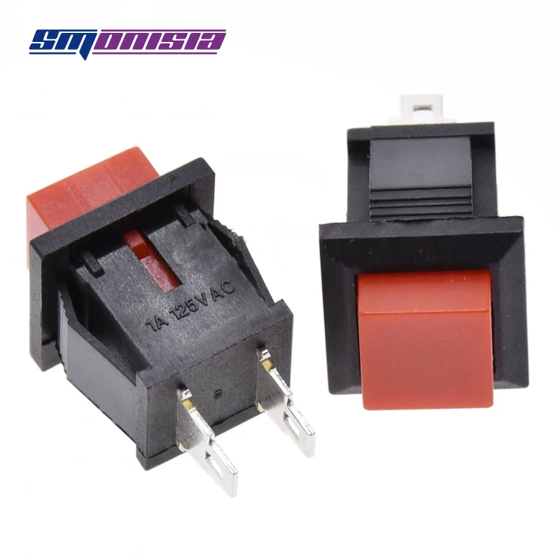 500pcs DS 430 431 Push through Self resetting Switch 1A 125V 2 pin 2P