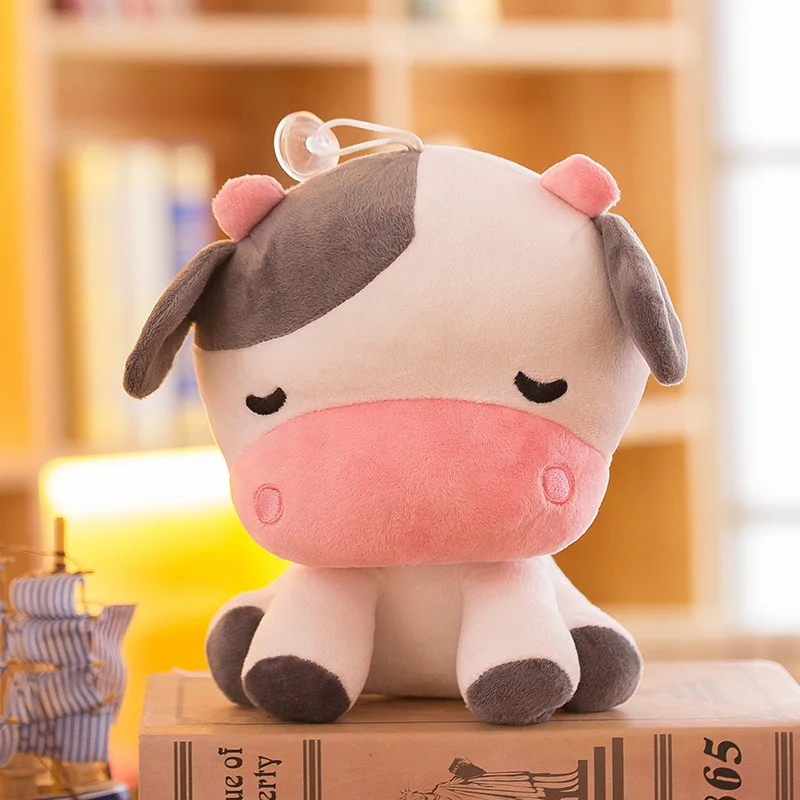 

22cm Kawaii Cow Doll Plush Toys Animals Stuffed Toys For Children's Gift