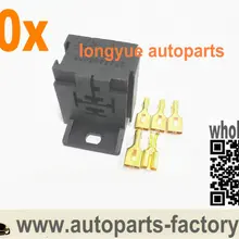 Longyue 10 шт. 5 способ A/C HVAC реле ремонт разъем комплект нагреватель переключатель гнездо