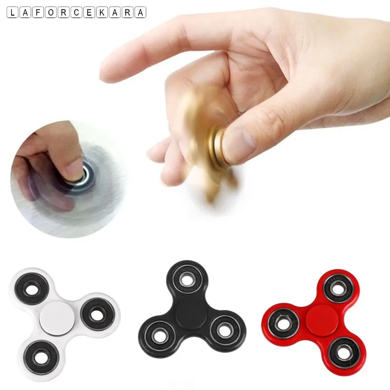 Hand Spinner Finger gyro Fidget Spinner Toy Plastic EDC Squeeze Fun For Autism ADHD Rotation Time Long Anti Spinner Fidget Hračky