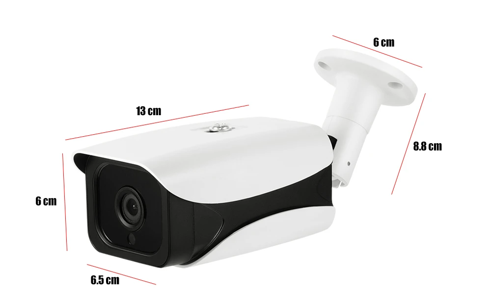 SUCAM H.265 IP Security Camera 2MP 4MP Outdoor Waterproof Bullet Surveillance CCTV Network IP POE CCTV Camera for Home Security 3
