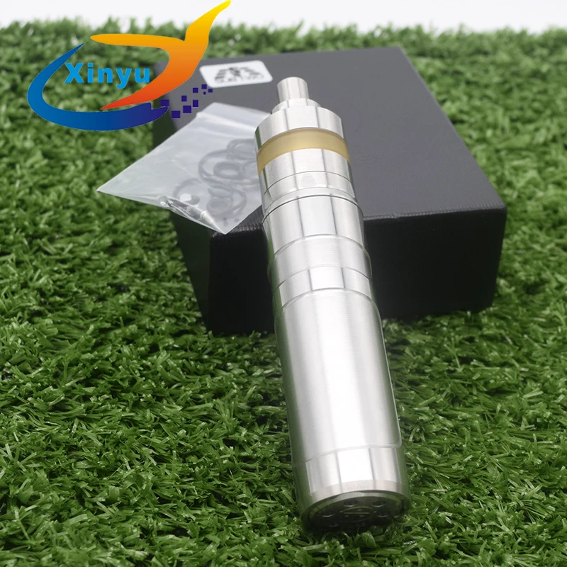 2019 NEWEST YFTK Noname Oldboy KIT 18650 Battery Vaporizer Brass Mechanical  Mod 24mm Diamater Vape With
