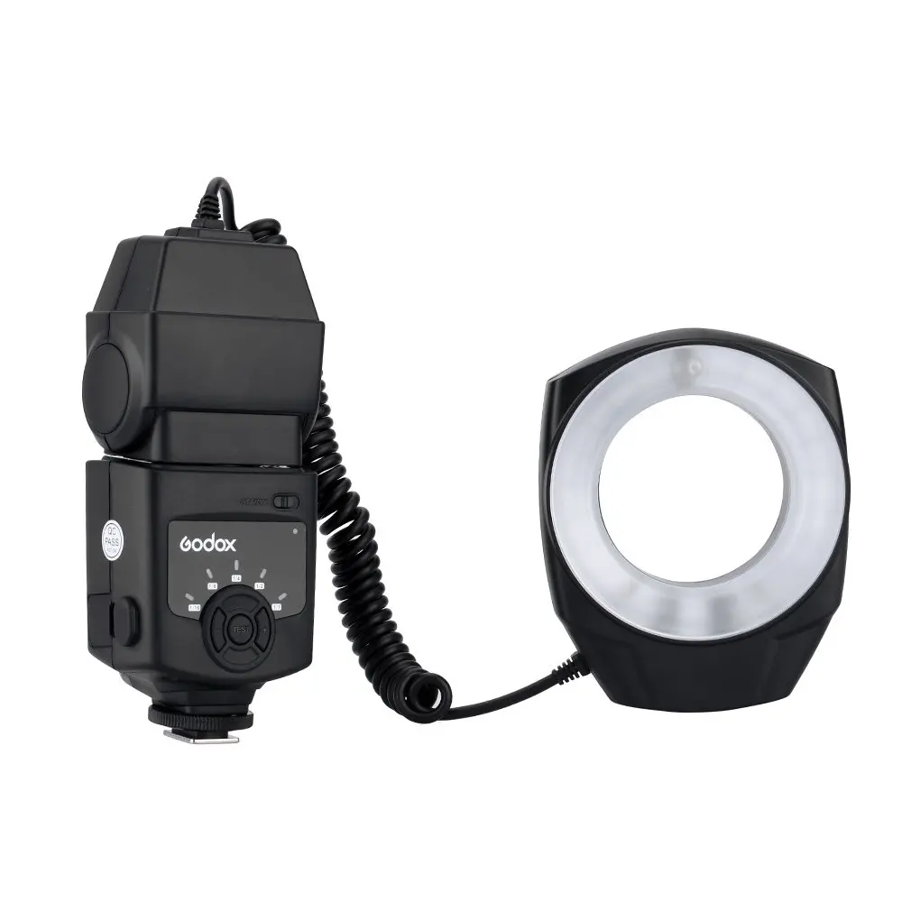Godox ML-150 кольцо для макросъемки Speedlite направляющий номер 10 с 6 линзами переходные кольца для камер Canon Nikon Pentax Olympus sony