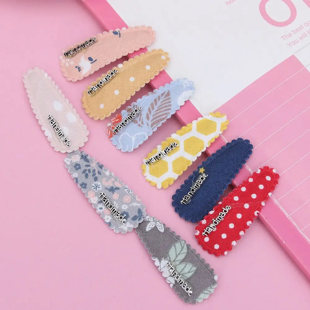 

3 PC/Set Summer Children's Fabric Floral BB Clip Korean Hair Accessory Hairpins Kids Cute Hair Clips Girls Hairpin Barrette