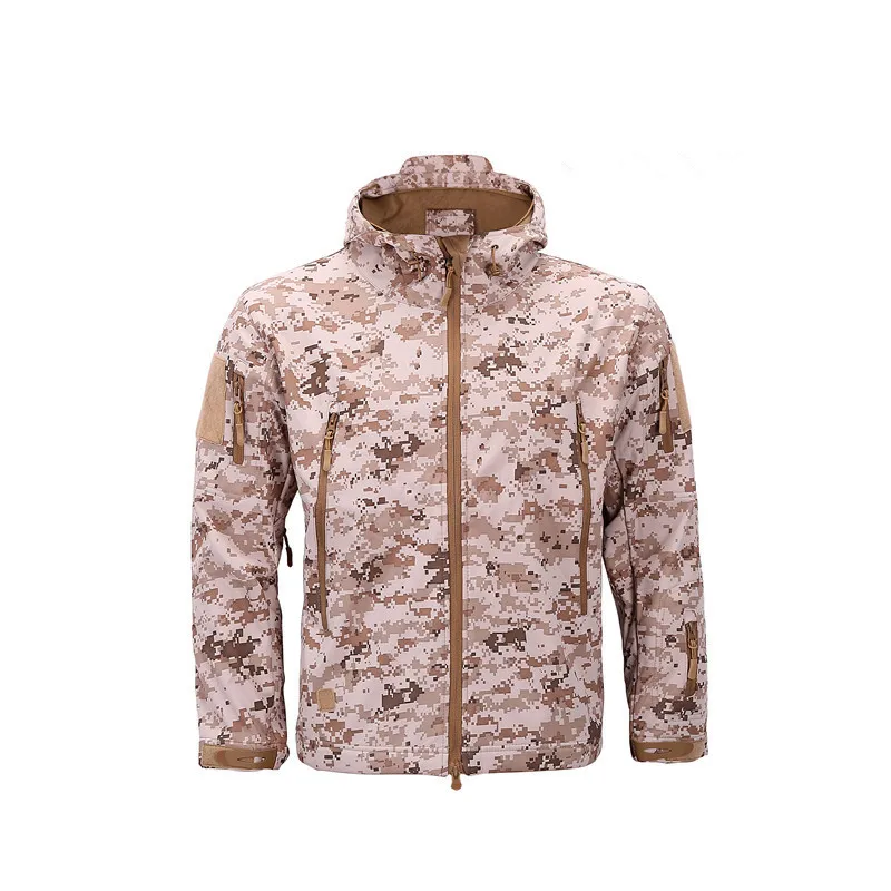 militar tático jaqueta masculina à prova dwindproof