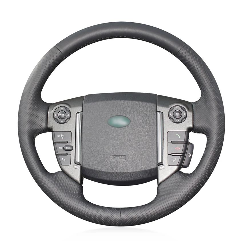 

Hand-stitched Artificial leather Car Steering Wheel Cover for Land Rover Freelander 2 2013-2015 Accessories